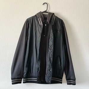 Hurley Black Thrmfit All City Hoodie - Men's XL